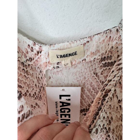 L'agence Snakeprint Tank Top - Picture 9 of 9